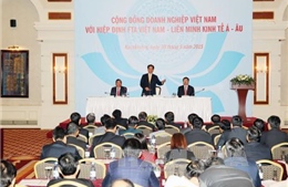 Thủ tướng gặp mặt doanh nghiệp Việt từ Liên minh kinh tế Á - Âu